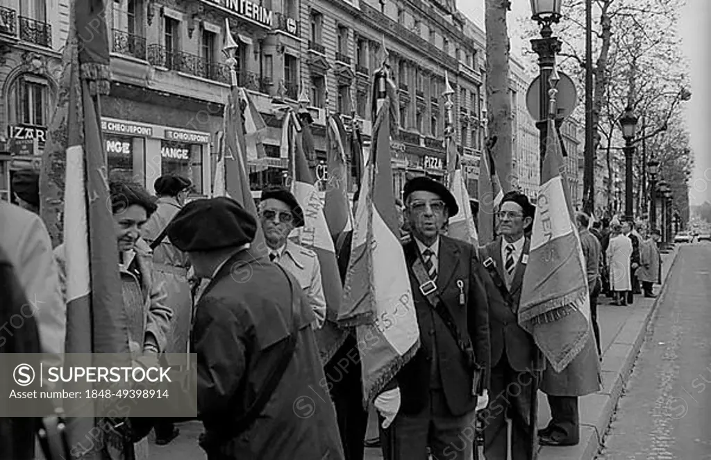 France, Paris, 25.03.1990, Veterans, Europe