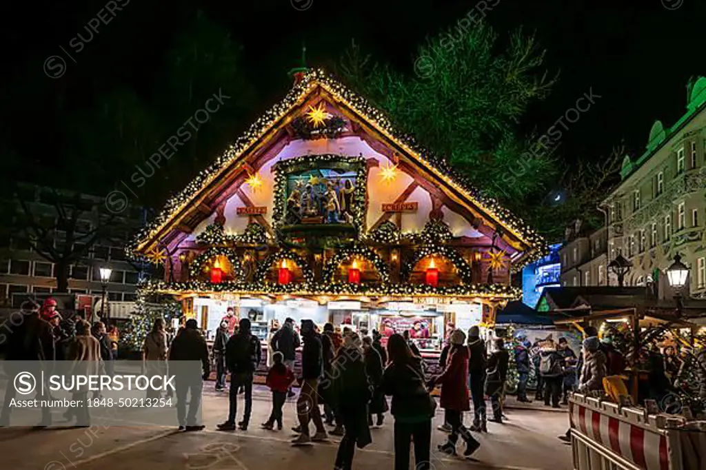 Christmas Market, Christmas Market, Cattle Market, Munich, Bavaria, Germany, Europe