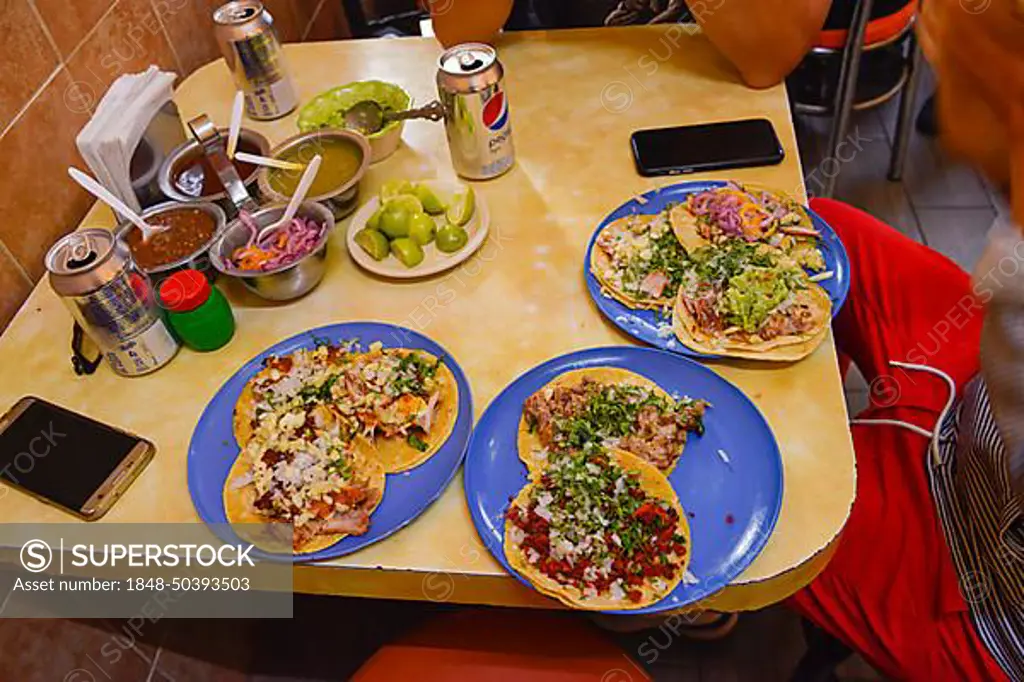 Taqueria Arandas Restaurant, Mexico City, Mexico, Central America