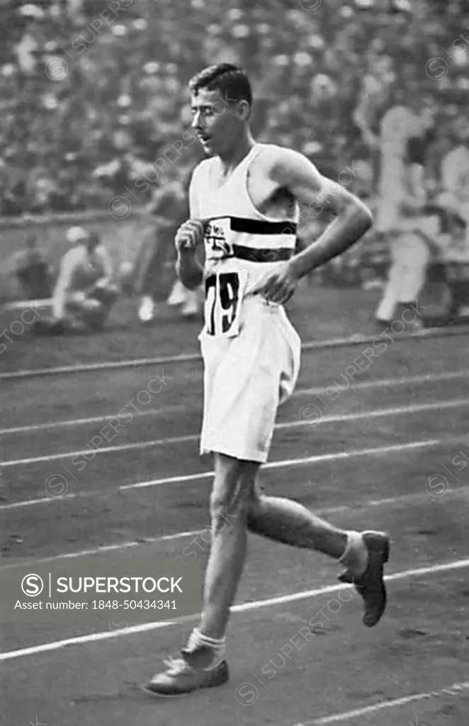 Harold Whitlock (Great Britain), Olympic champion in walking, gold medal