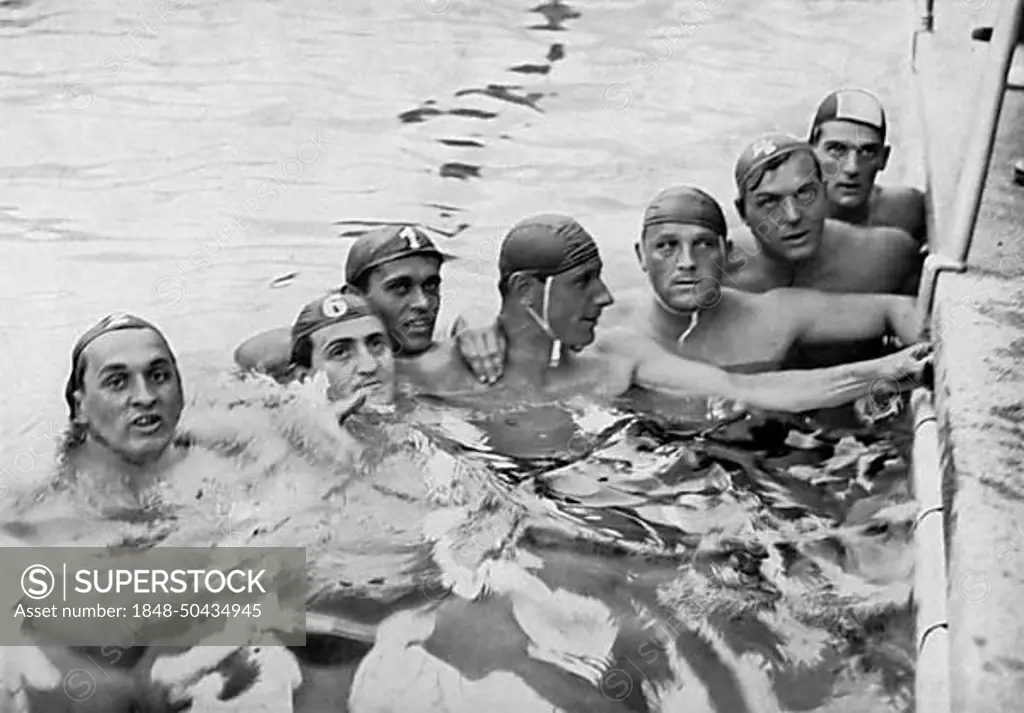 Water polo, the winners of the Olympic water polo tournament, the team of Hungary won the gold medal for the second time, Olympic champions