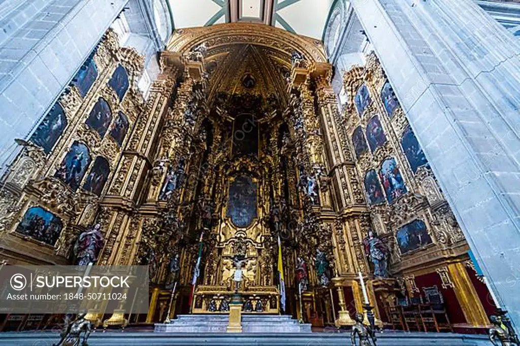 Mexico City Metropolitan Cathedral, Mexico city, Mexico, Central America