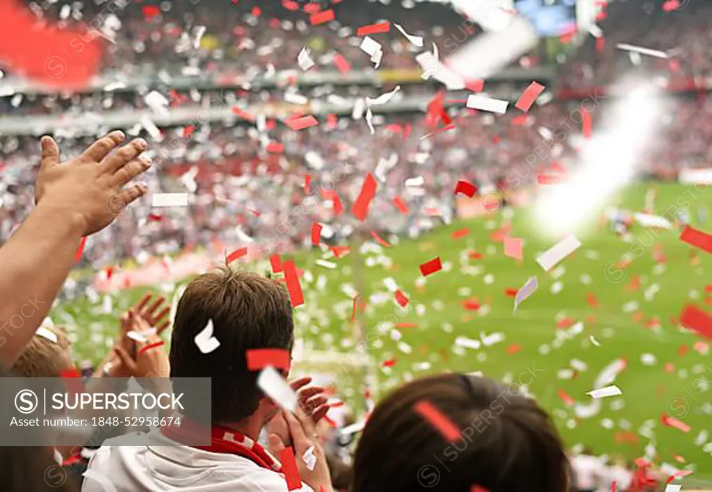 Fans im Stadion