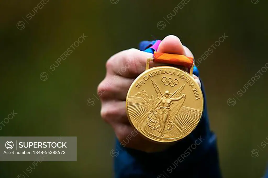 Gold medal from the 2004 Summer Olympics in Athens