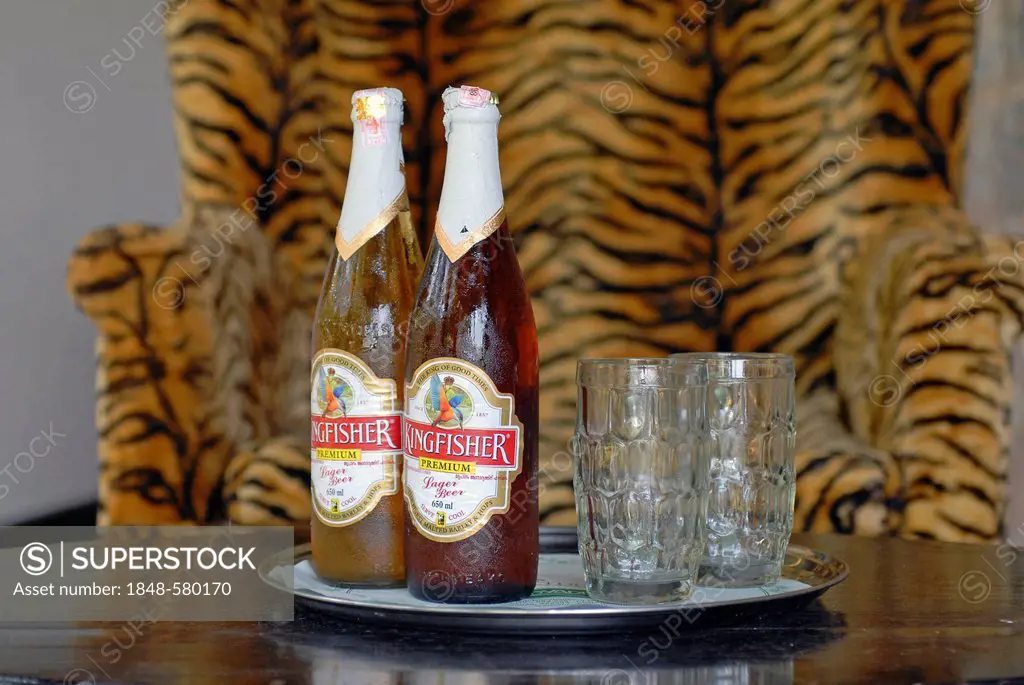 Personalised Tiger Label Beer Can Glass