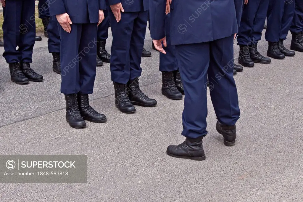 Soldiers, regiment, uniforms, air force, Bundeswehr Federal Armed Forces, Air Force Training Regiment