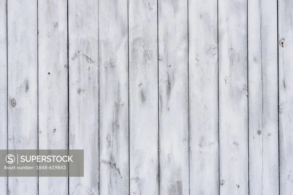 A white timber wall, board fence