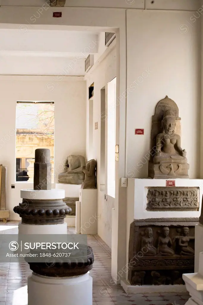 Exhibits in the Cham Museum, Danang, Vietnam, Southeast Asia