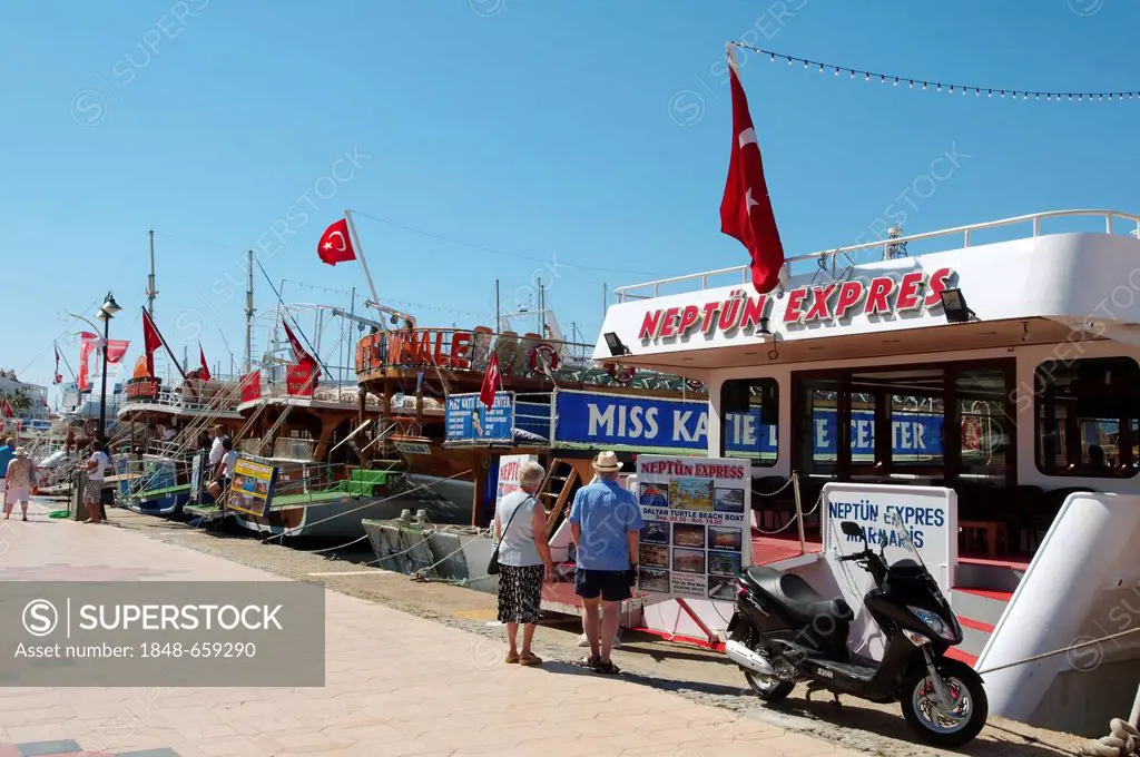 Harbour, Marmaris, Mugla Province, Turkey