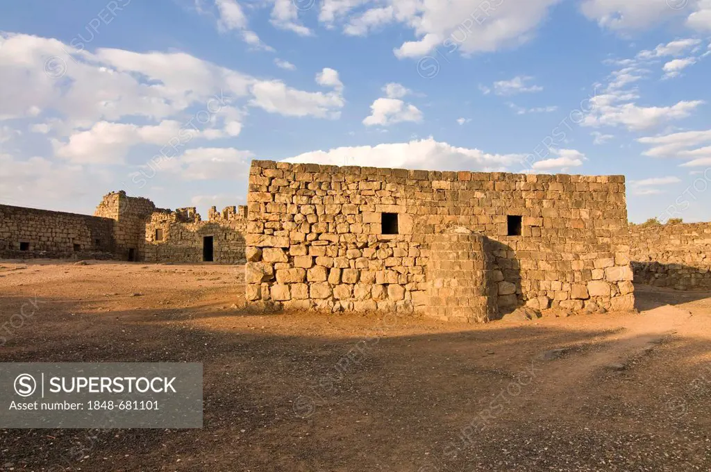 Qasr Al-Azraq Fort, Jordan, Middle East, Asia