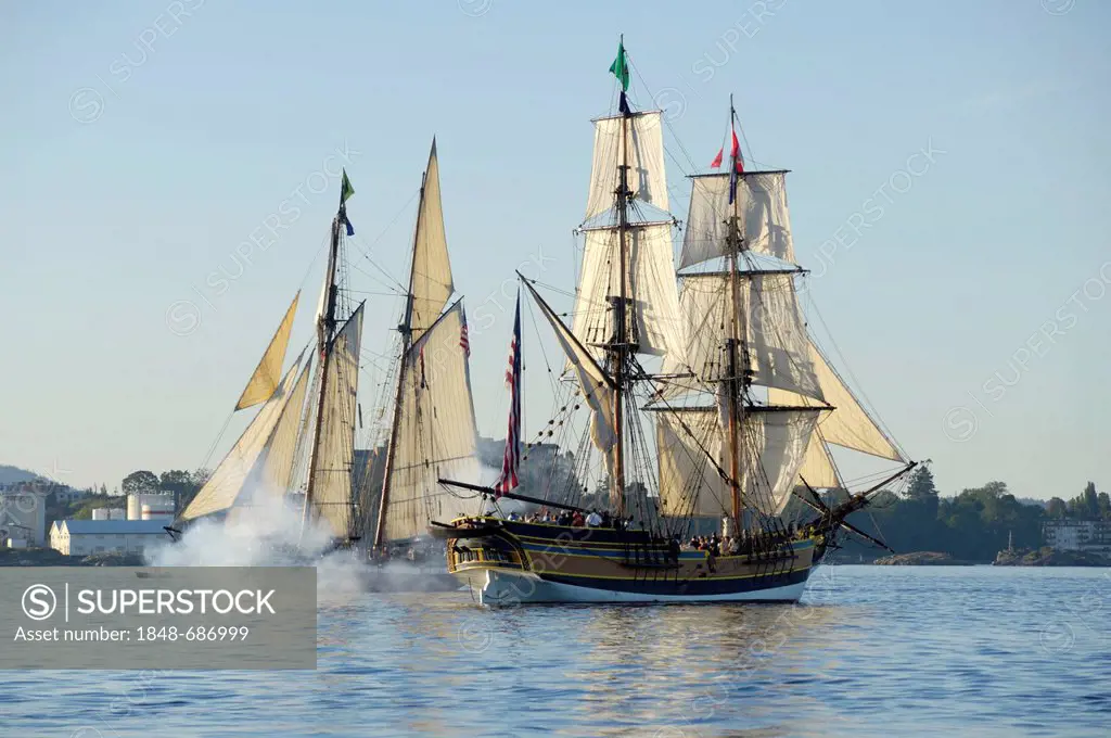 The brig Lady Washington, Victoria, Vancouver Island, British Columbia, Canada