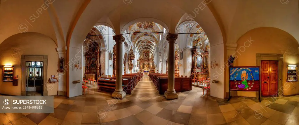 Pilgrimage church, Basilica of the Nativity of Mary, in Frauenkirchen, Burgenland region, Austria, Europe