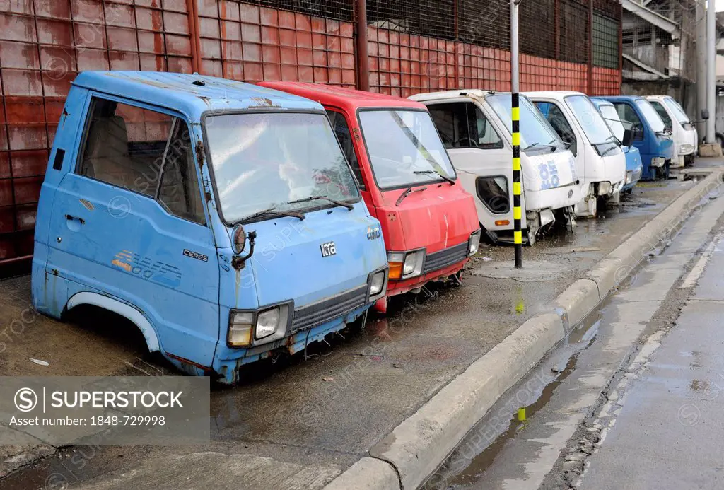 Used truck cabs, Cebu, Philippines, Southeast Asia, Asia