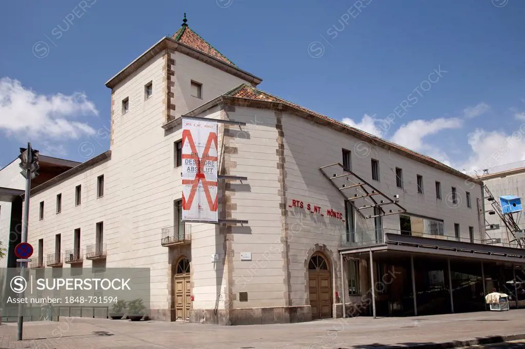 Portal de Santa Madrona on La Rambla, Barcelona, Catalonia, Spain, Europe, PublicGround