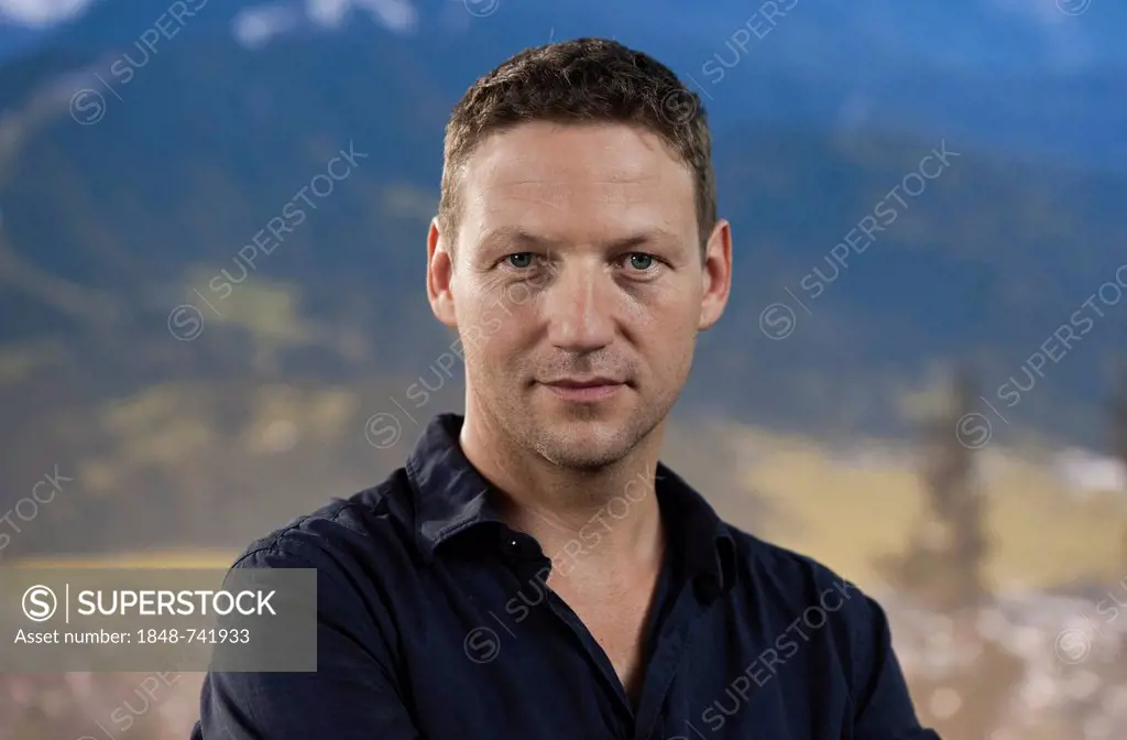 Actor Thomas Unger at a photocall in Munich, Bavaria, Germany, Europe