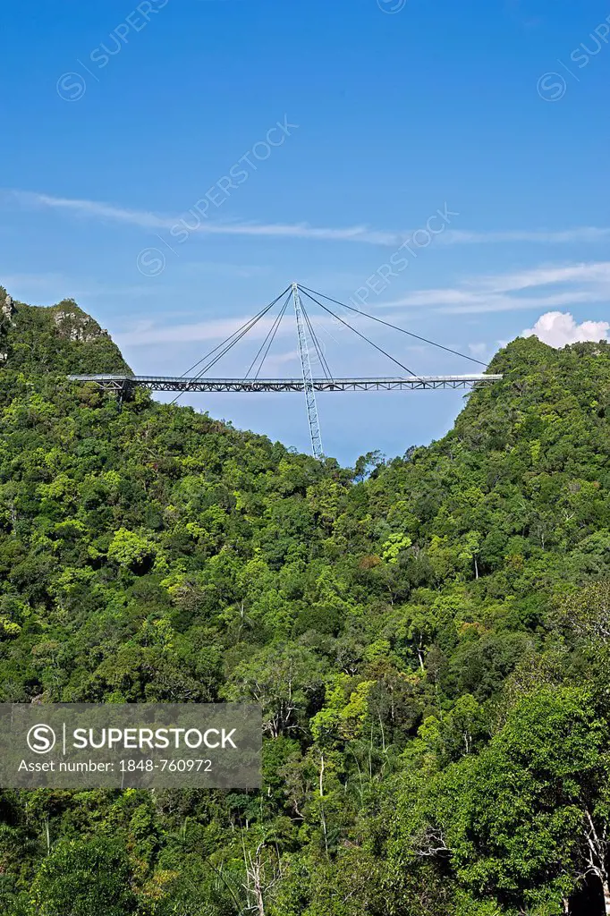 Langkawi Sky Bridge, suspension bridge on Mount Mat Cincang