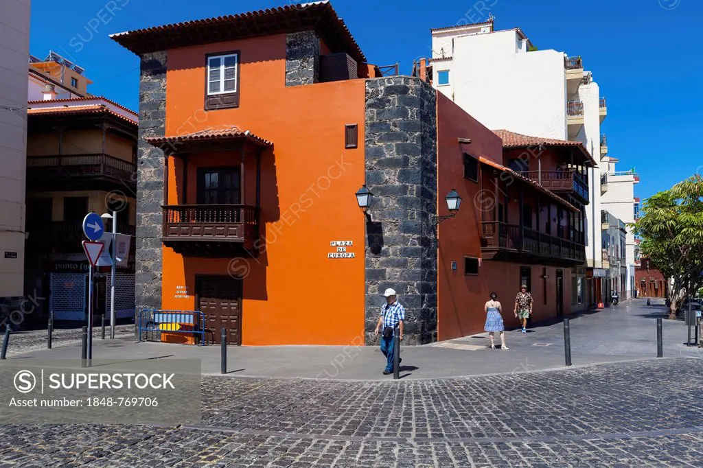 Old mansion in the old town