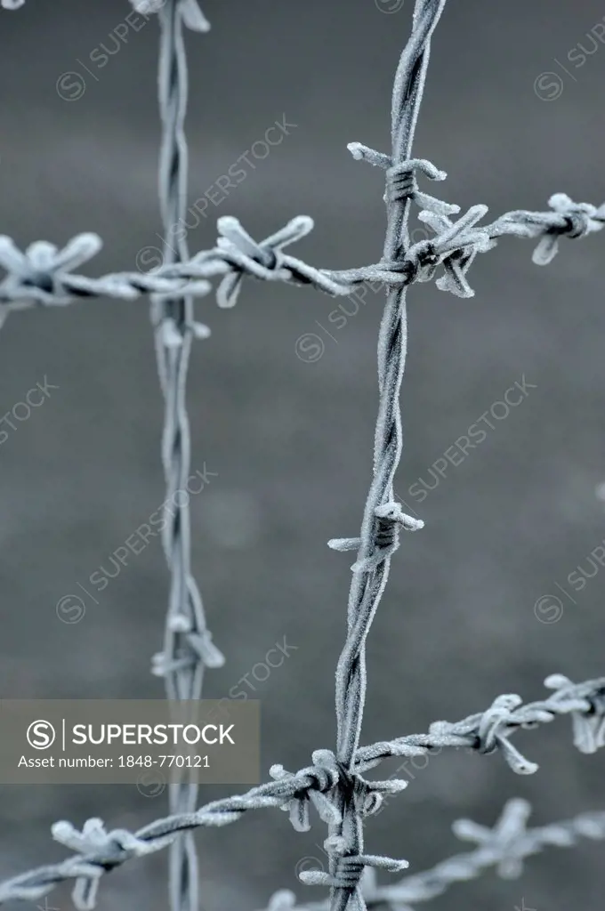 Barbed wire, Neuengamme Concentration Camp Memorial