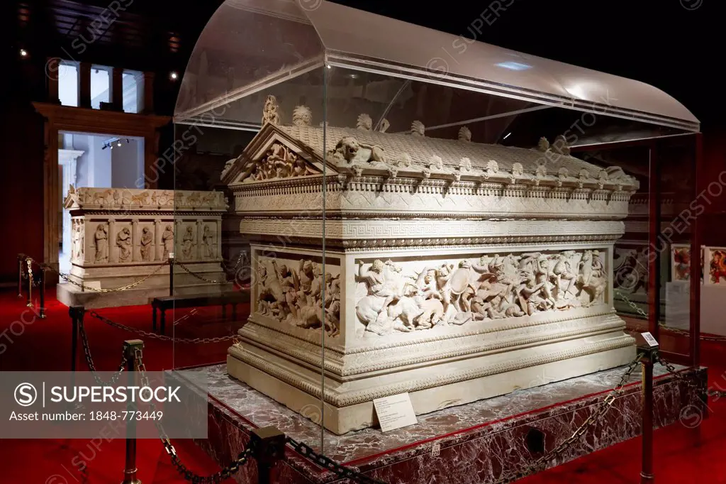 Alexander Sarcophagus, Istanbul Archaeology Museum