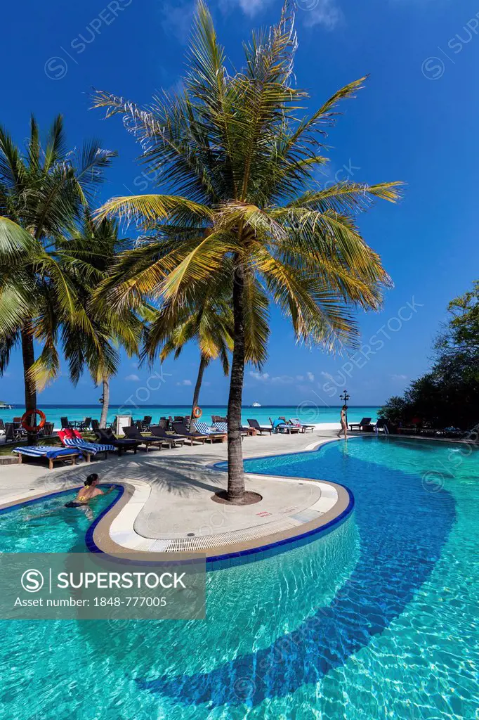 Pool area, Paradise Island