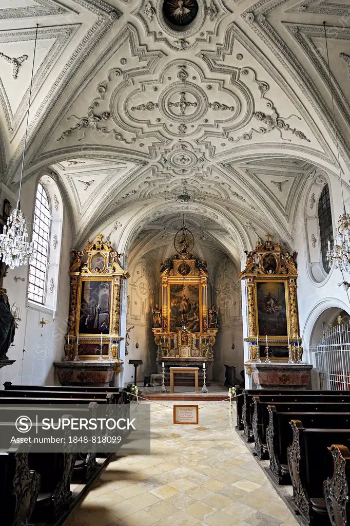 Parish Church of St. Sylvester, Schwabing, Munich, Upper Bavaria, Bavaria, Germany