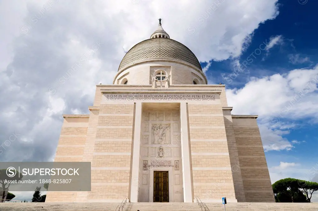 Basilica minor, Santi Pietro e Paolo a Via Ostiense, St. Peter and Paul, by Arnaldo Foschini, in collaboration with Tullio Rossi, Costantino Vetriani ...