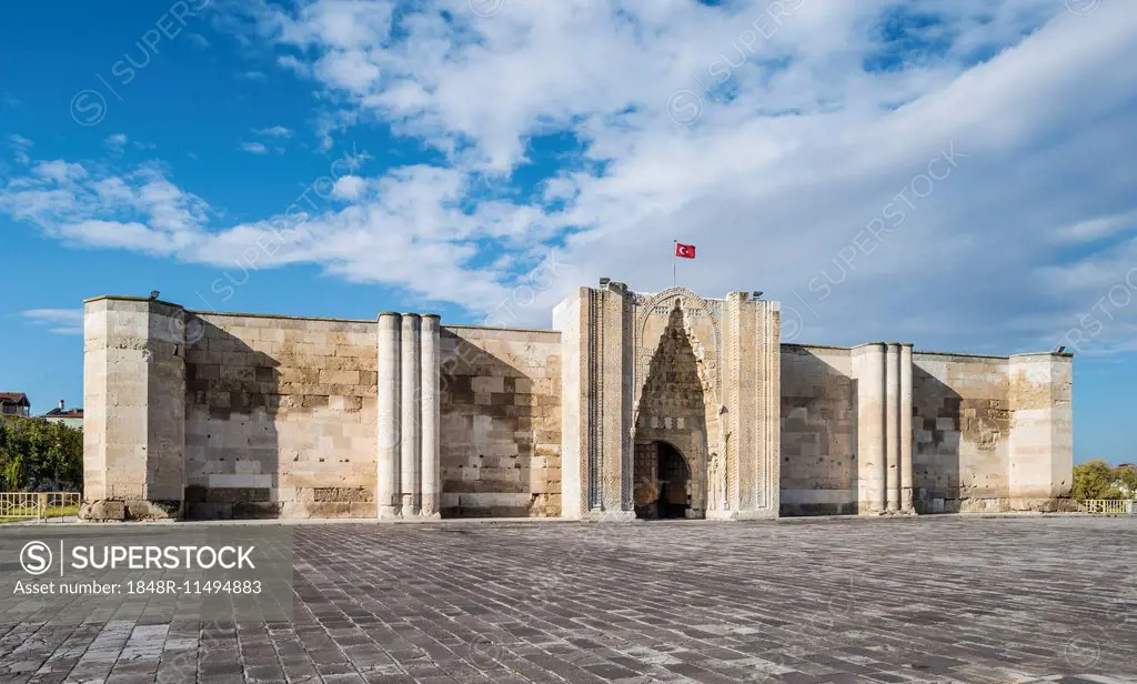 Sultanhani caravanserai on the ancient Silk Road, now a museum, Sultanhani, Sultanhani Kervansaray, Aksaray, Türkei