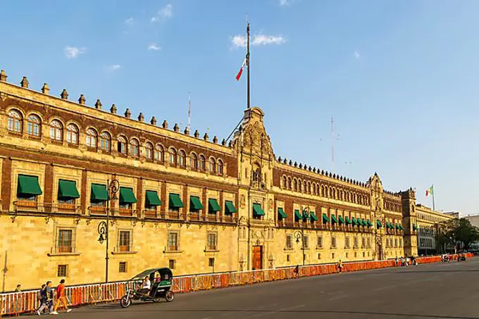 Historic government building, National Palace, Palacio National, Centro Historic, Mexico City, Mexico, Central America