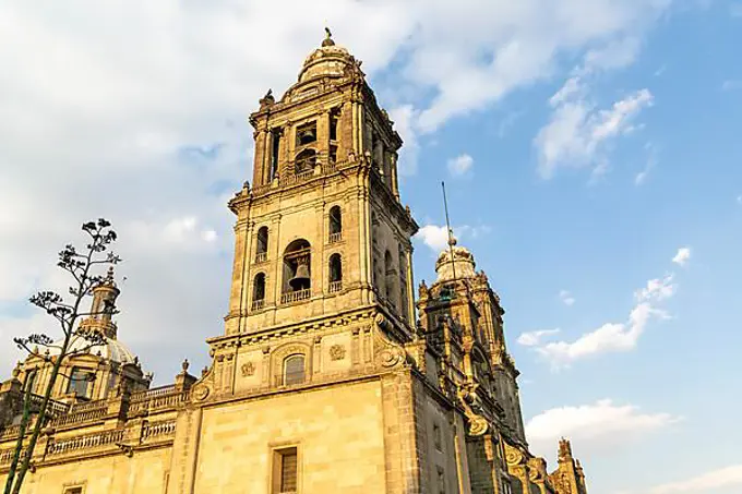 Metropolitan cathedral church, Catedral Metropolitana, Centro Historic, Mexico City, Mexico, Central America