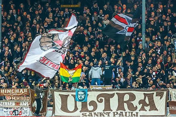 The fan curve of St. Pauli