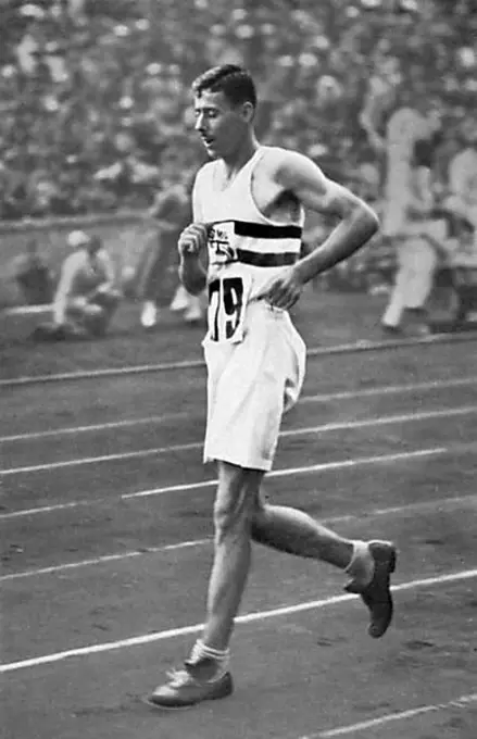 Harold Whitlock (Great Britain), Olympic champion in walking, gold medal