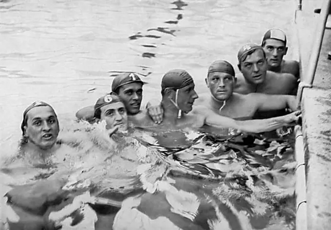 Water polo, the winners of the Olympic water polo tournament, the team of Hungary won the gold medal for the second time, Olympic champions