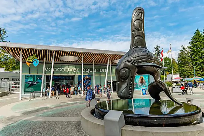 Vancouver Aquarium, Stanley Park, Vancouver, British Columbia, Canada, North America