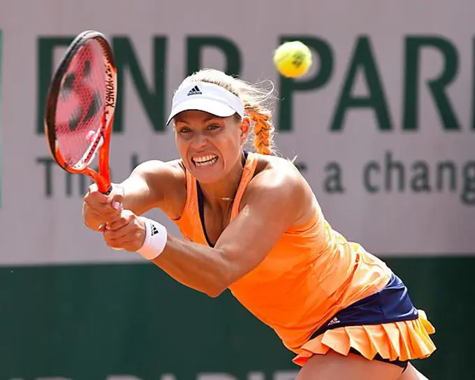 Angelique Kerber (GER), French Open 2015 Grand Slam Tennis Turnier, Paris, France, Europe