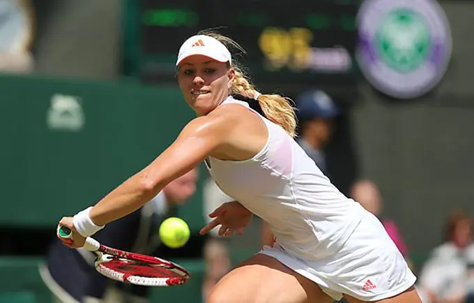 Angelique Kerber, GER, women's semi-final match, Wimbledon Championships 2012 AELTC, ITF Grand Slam Tennis Tournament, London, England, United Kingdom, Europe