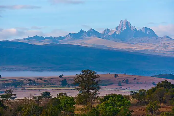 Mount Kenya, Massif, Kenya, Africa