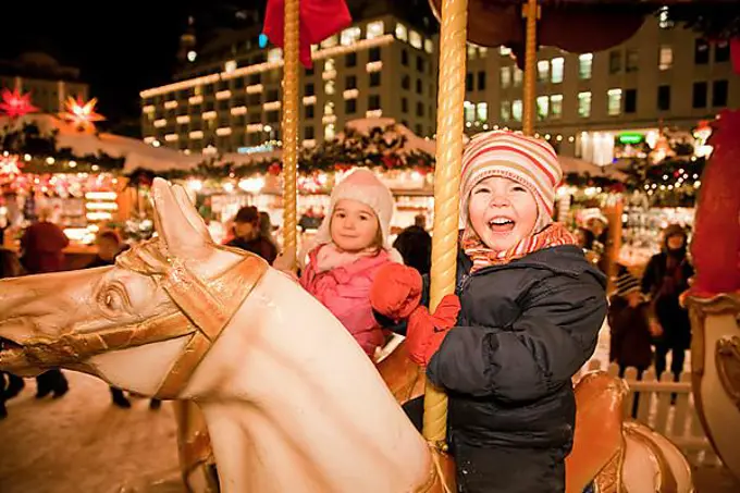 The Striezelmarkt, which has been held since 1434, is the oldest Christmas market in Germany and takes place on the Altmarkt. In 2009 the market was redesigned, a special landmark is for example the world's largest candle arch