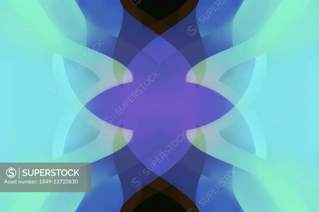 Symmetrical abstract backgrounds pattern