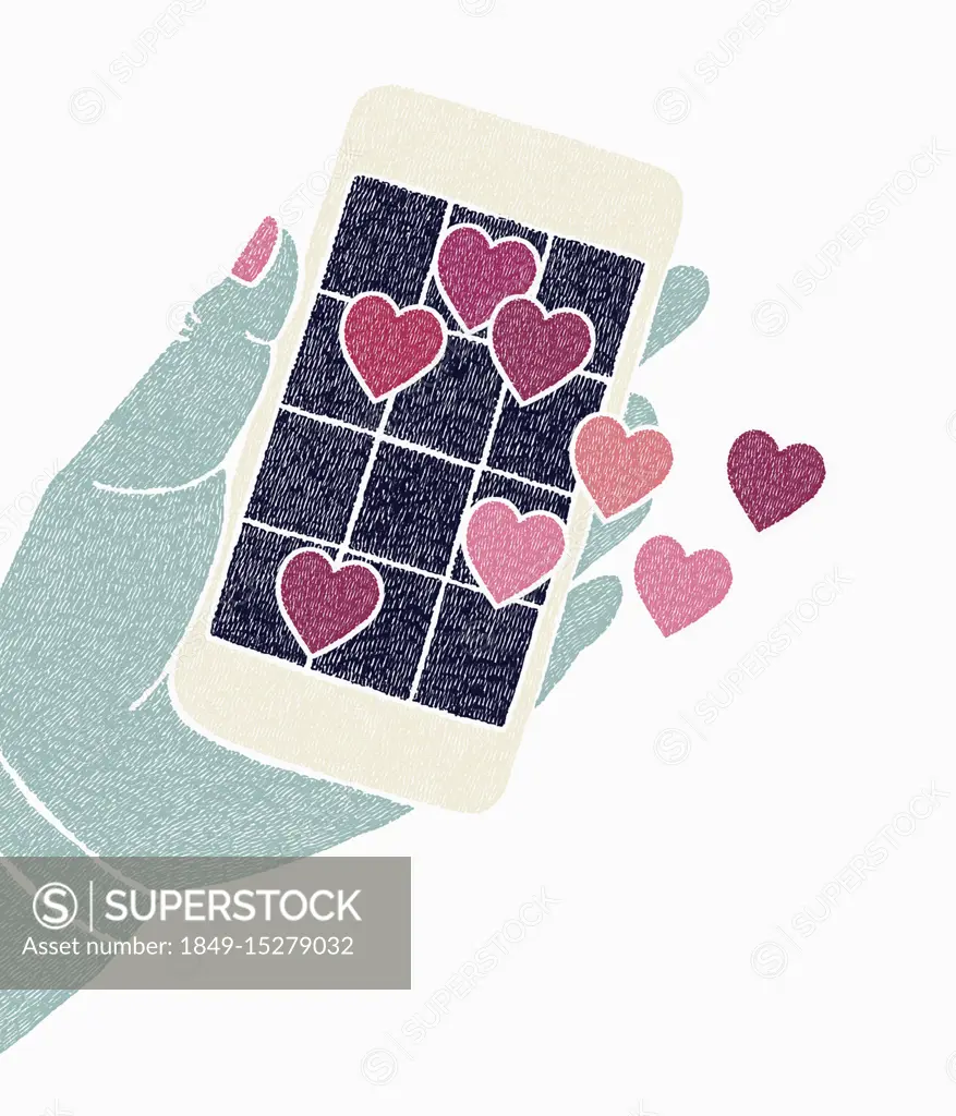 Using smart phone for internet dating