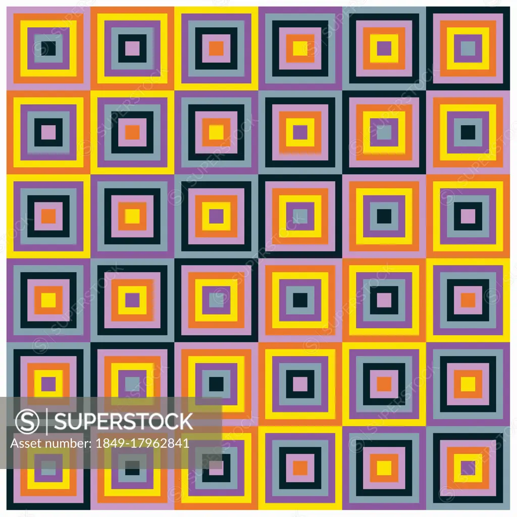 Repeat square pattern