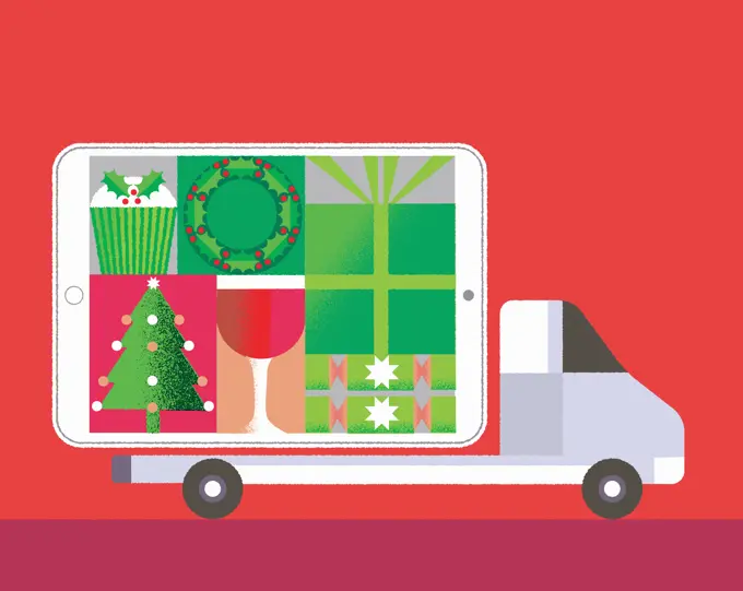 Online Christmas delivery