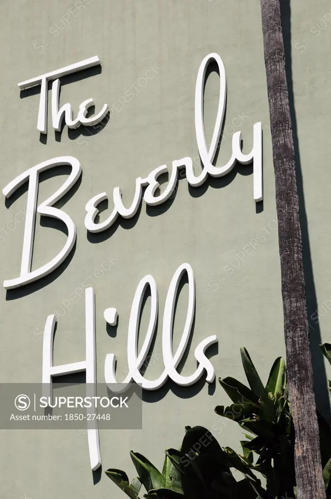 Usa, California, Los Angeles, Beverly Hills Hotel