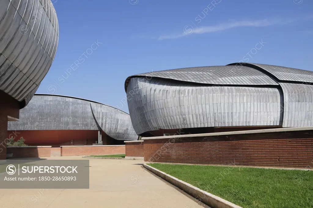 Italy, Lazio, Rome, The Auditorium, Renzo Piano's designed concert halls.