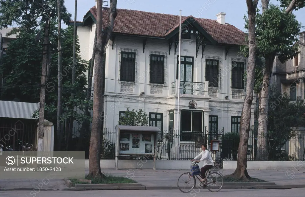 Vietnam, North, Hanoi, The British Embassy Exterior.