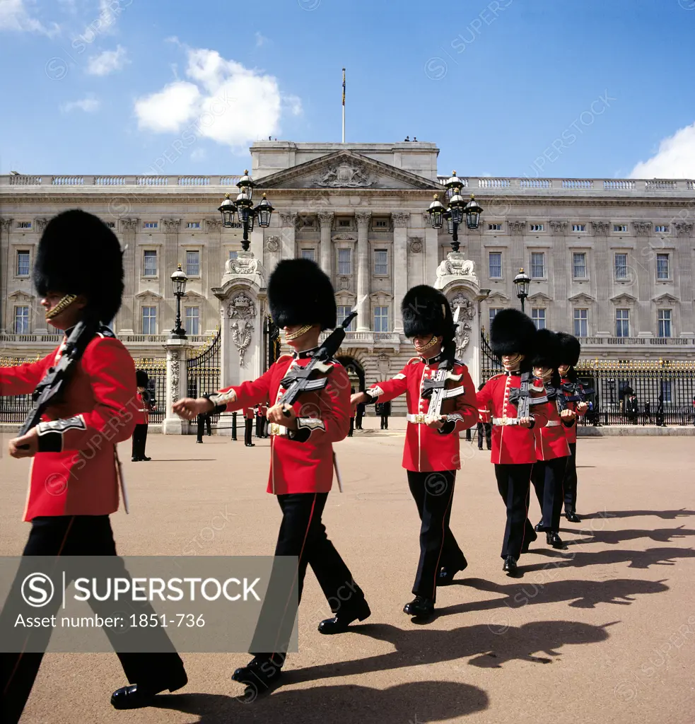 Grenadier Guards at Buckingham Palace London