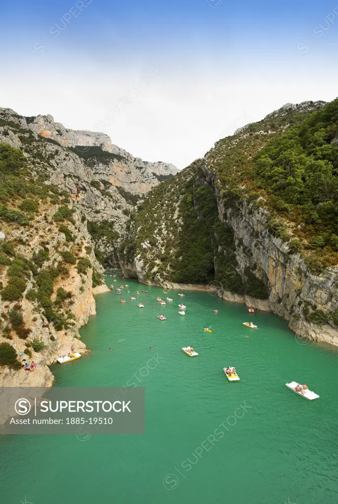 France, Provence, Gorges du Verdon, The Grand Canyon du Verdon