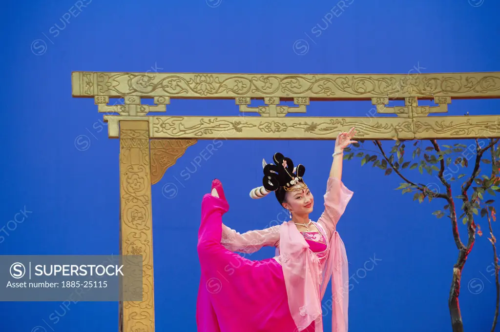 China, Xian, Tang Dynasty Show