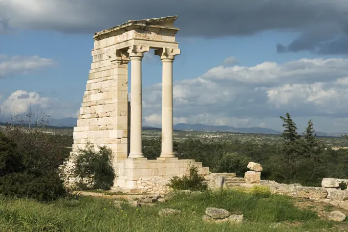 Cyprus, South, Kourion, Temple of Apollo