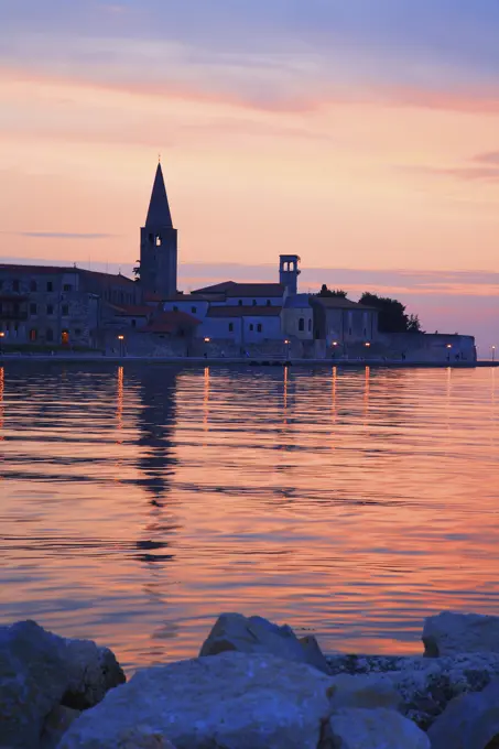 Croatia, Istria, Porec, Sunset