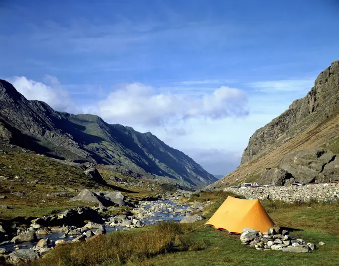 UK - Wales, Snowdonia, Snowdonia National Park, Llanberis Pass